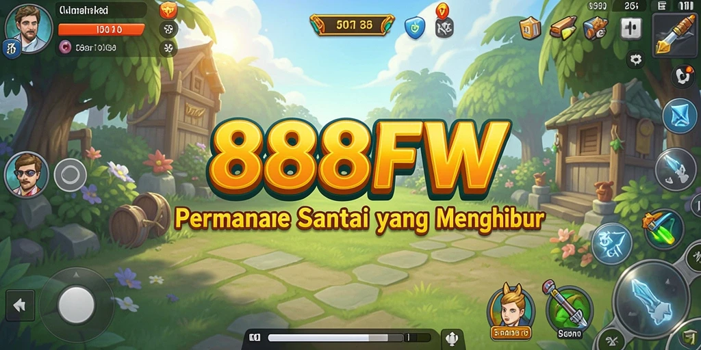 Tampilan gameplay 888FW yang menarik dan penuh warna.