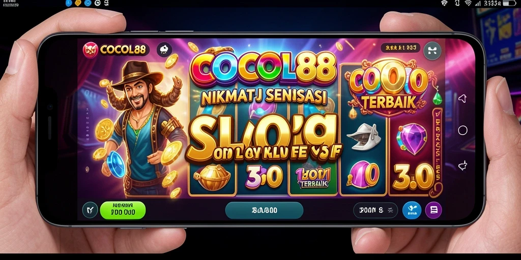 Tampilkan gameplay Slot yang menegangkan dan menarik.