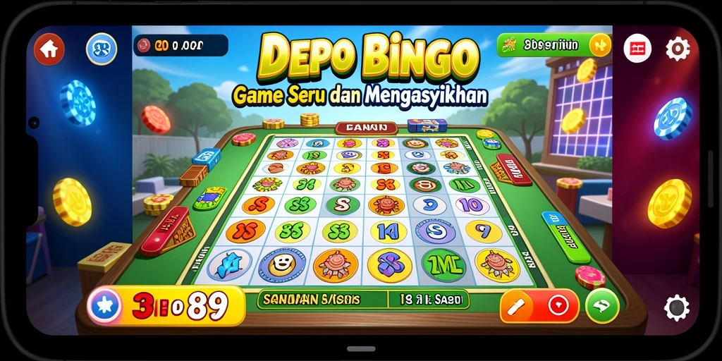 Tampilan gameplay seru DEPO89 dengan banyak pemain Bingo.