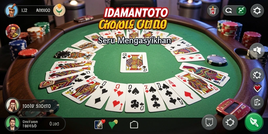 Tampilan gameplay seru dan interaktif dari IDAMANTOTO.
