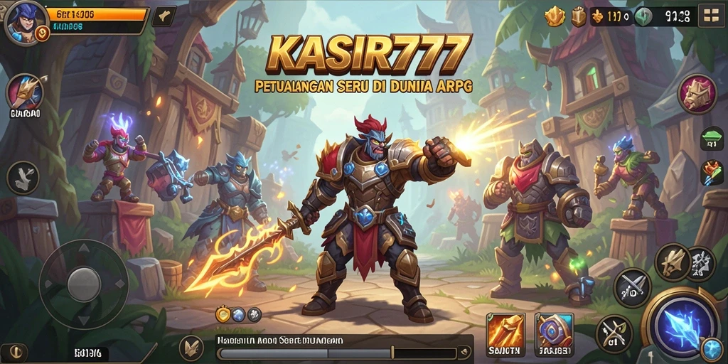 Tampilan seru dalam gameplay KASIR777 dengan pertarungan yang dinamis.