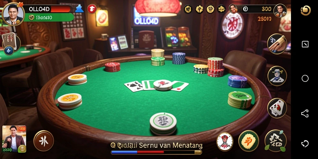 Tampilan gameplay QiuQiu yang menarik di OLLO4D.