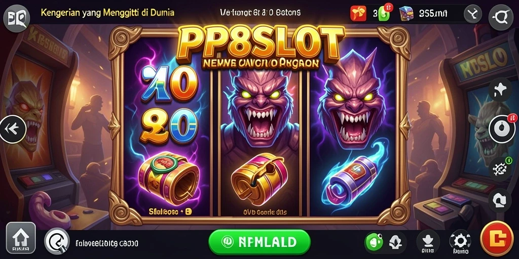 Screenshot gameplay menampilkan suasana mencekam dan elemen horor.