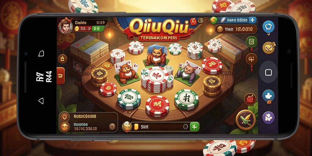 Gameplay seru dan menarik dalam RR44, permainan QiuQiu yang populer.