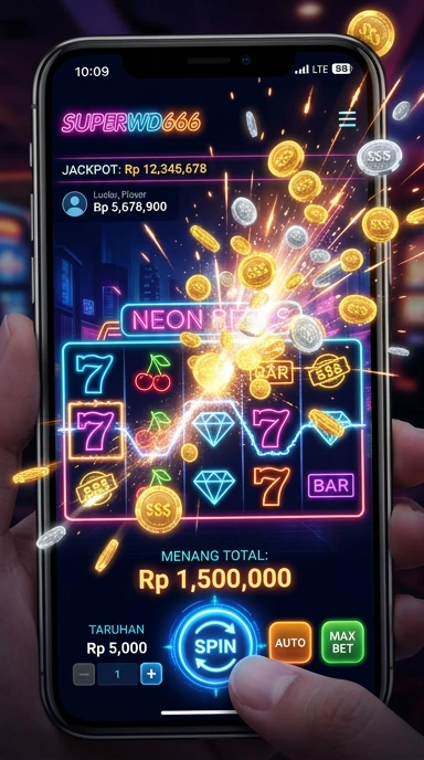 Tampilan halaman utama superwd666 yang menarik dan informatif.