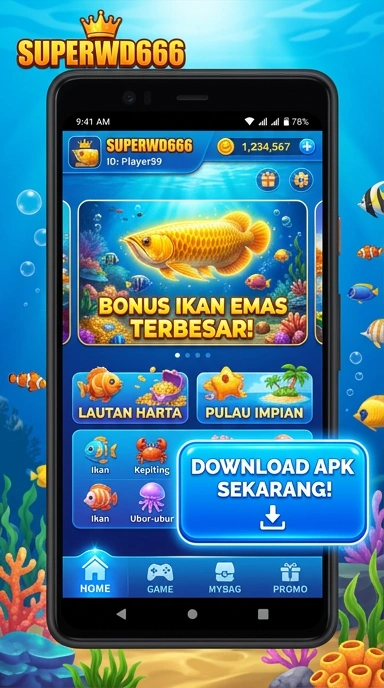 Superwd666 menampilkan berbagai kategori aplikasi dengan jelas dan mudah diakses.